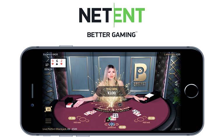 Har ar nya Live Perfect Blackjack fran NetEnt