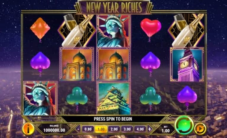 playngo new year riches video slot